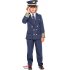 Costume di carnevale PILOTA DI LINEA BABY